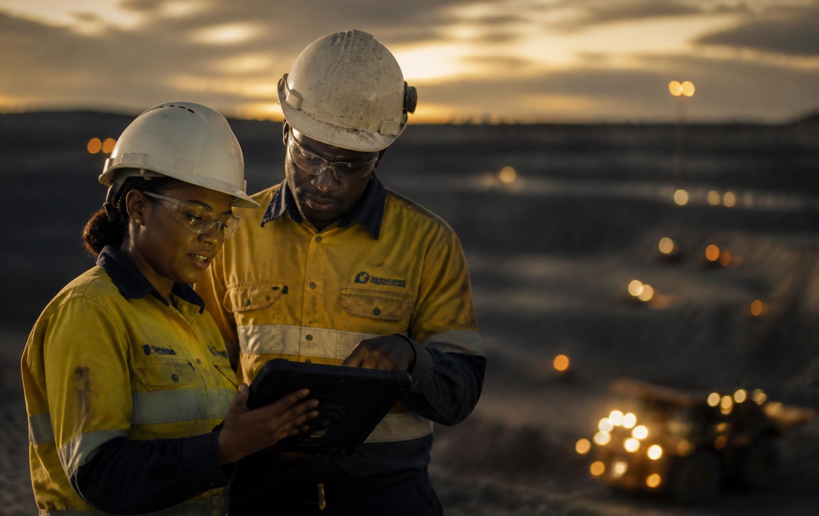 Aurik Prime engineers reviewing site data